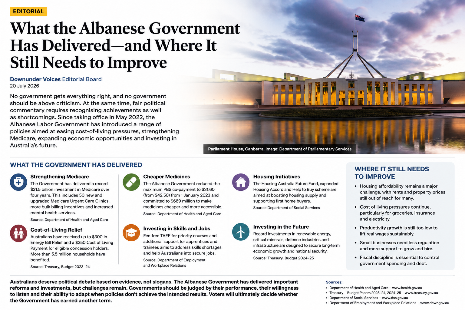 Albanese Government the future